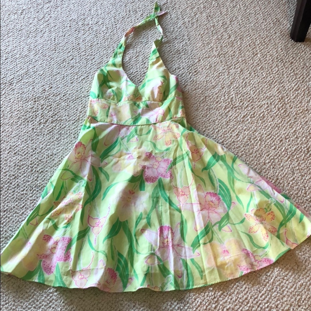 Lilly Pulitzer halter dress size 6